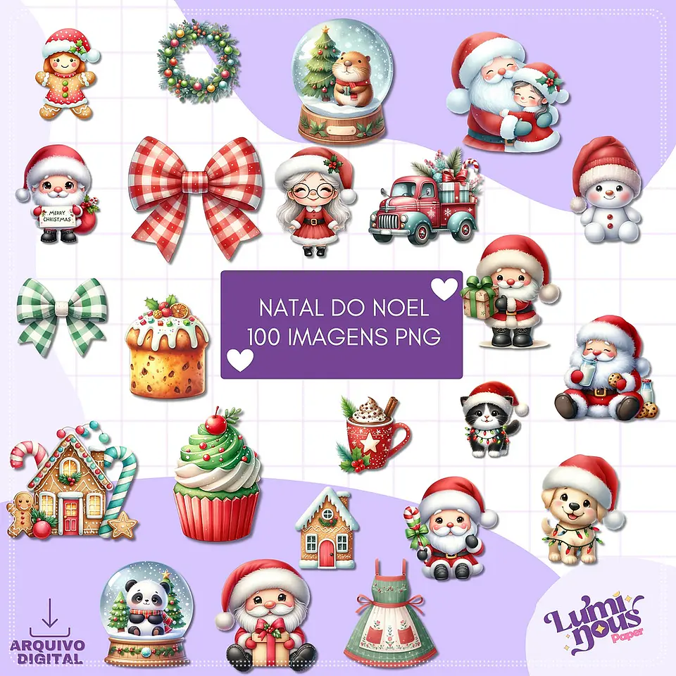 Kit Digital Noel Natal 1 1