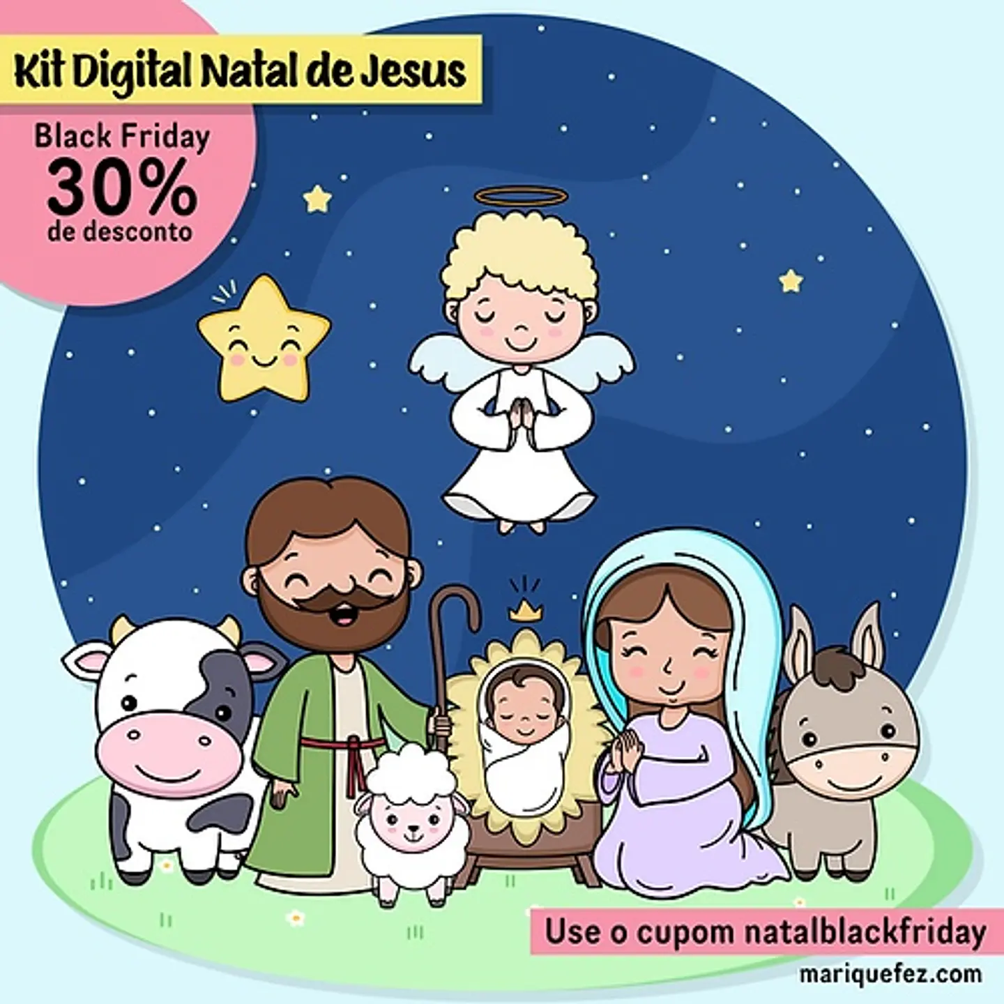 Kit Digital Jesus Natal 1 1