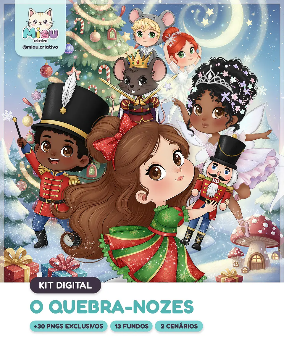 Kit Digital O Quebra-Nozes Natal 6 1