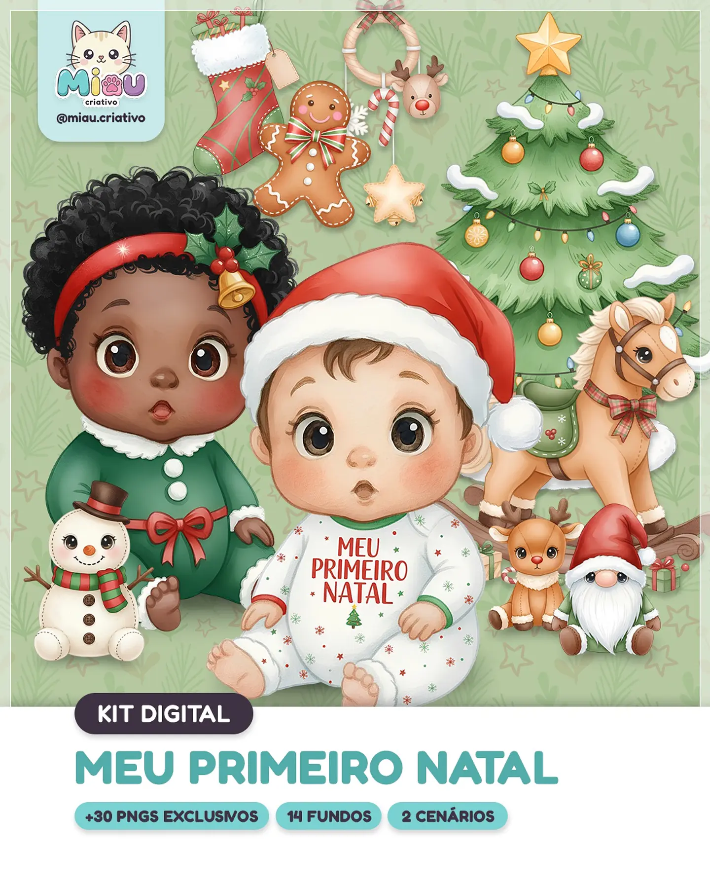 Kit Digital Meu Primeiro Natal 2 1