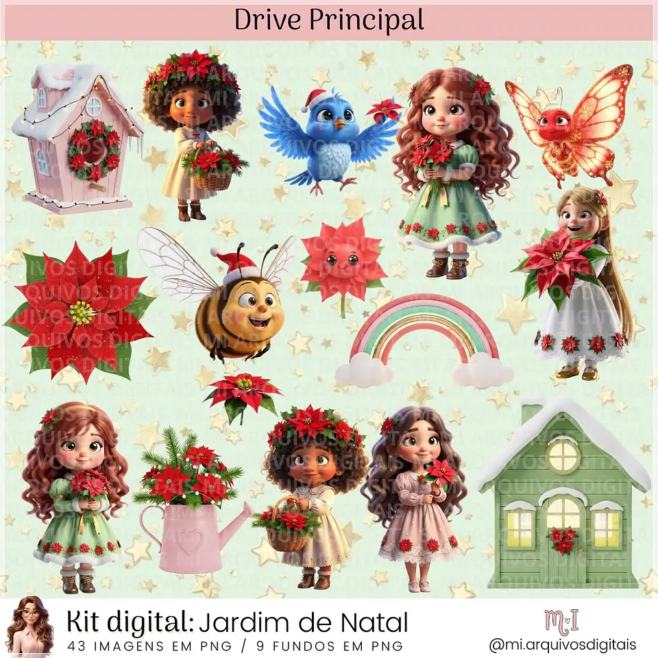 Kit Digital Jardim Natal 37 1