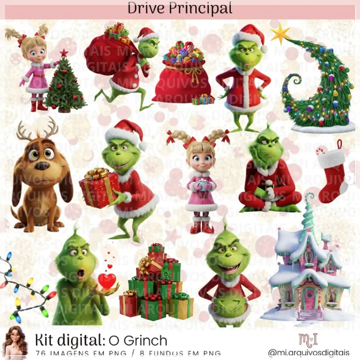 Kit Digital Grinch Natal 21 1
