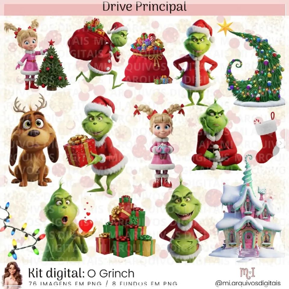 Kit Digital Grinch Natal 21 1