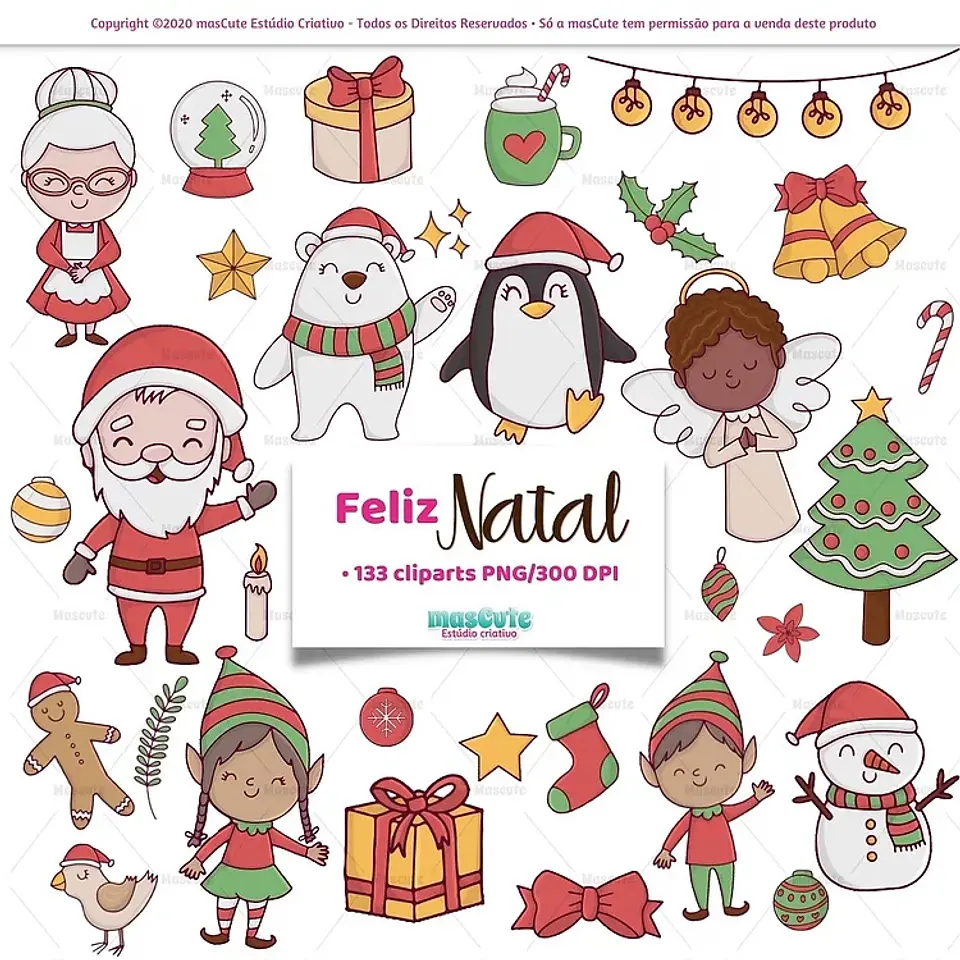 Kit Digital feliz - Clipart Natal 17 1