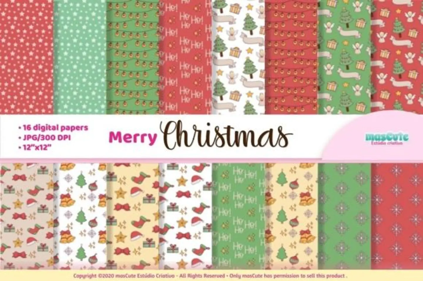 Kit Digital Christmas-digital-paper Natal 9 1
