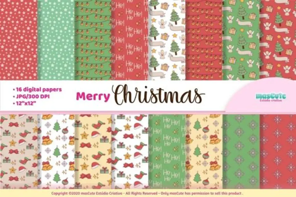Kit Digital Christmas-digital-paper Natal 9 1