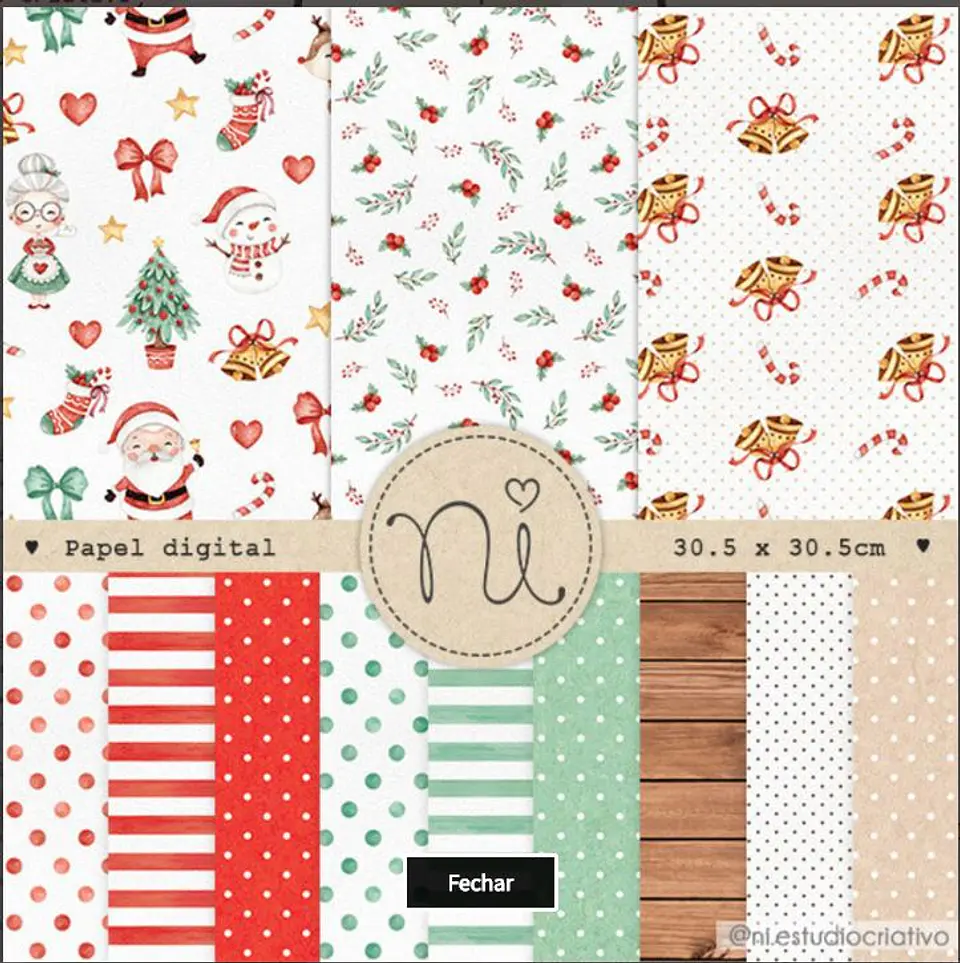 Kit Digital Doce Papers Natal 29 1