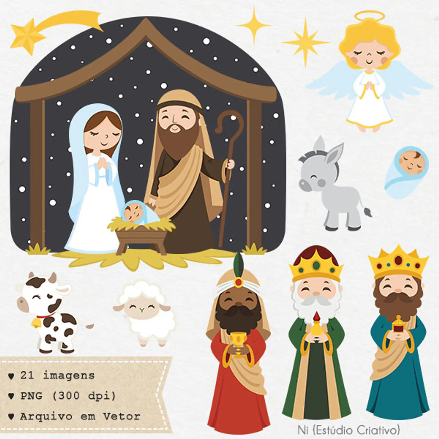 Kit Digital Nascimento de Jesus Natal 26 1