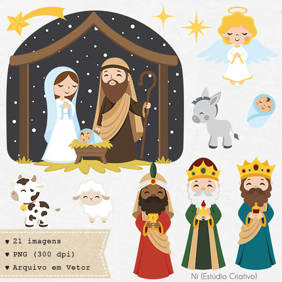 Kit Digital Nascimento de Jesus Natal 26 1