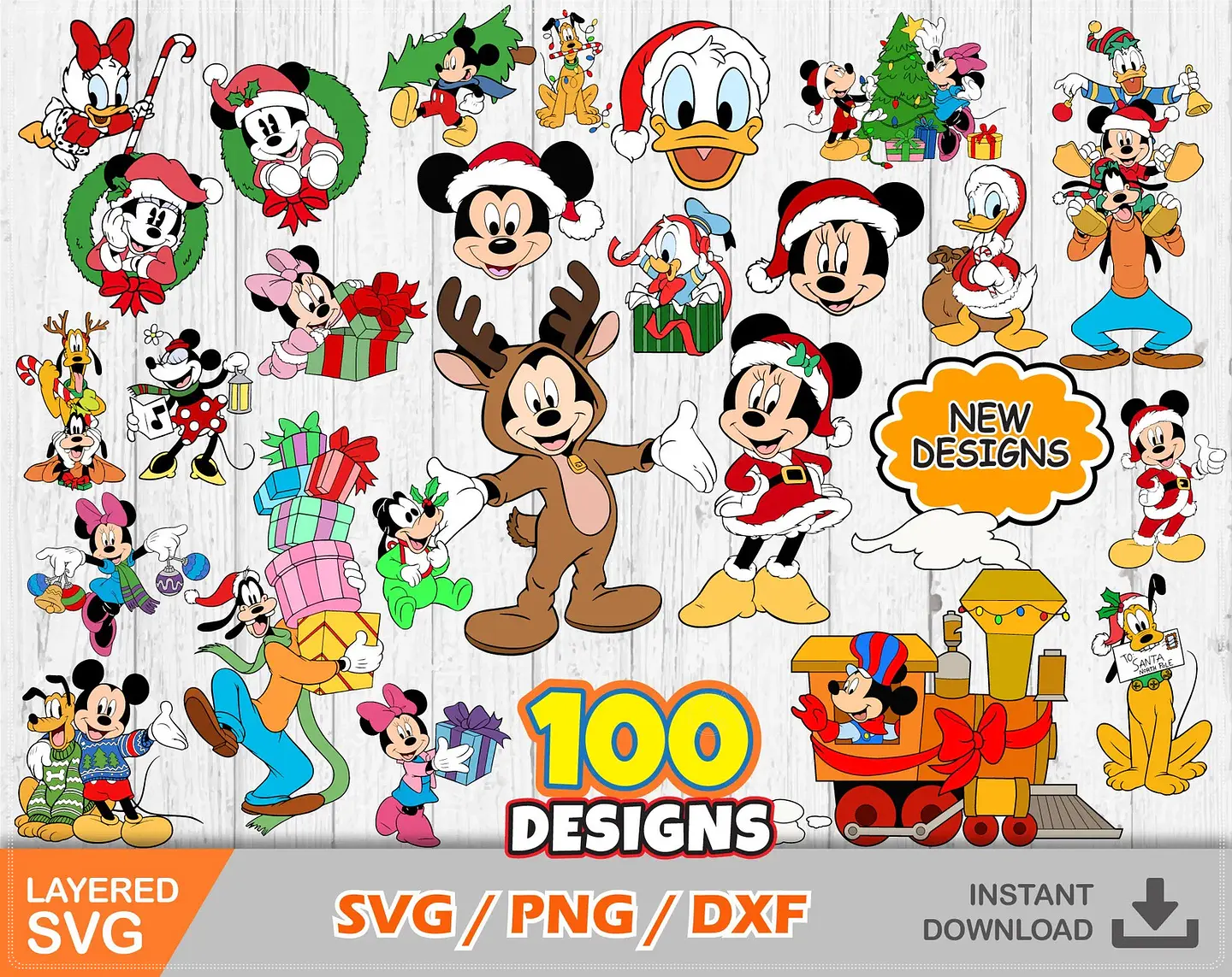 Kit Digital Mickey Natal 1 1
