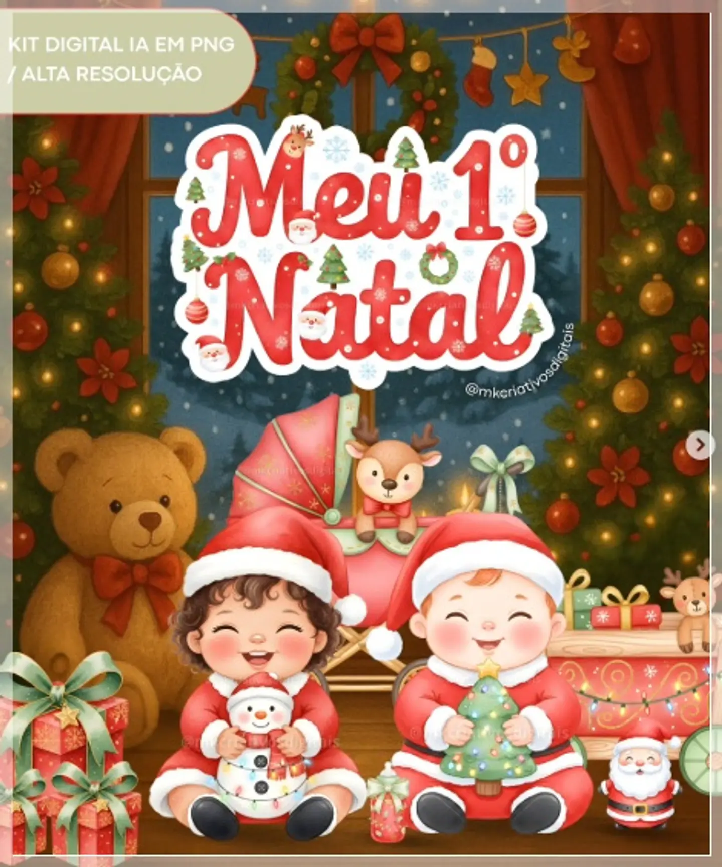 Kit Digital Meu Primeiro Natal 2 1