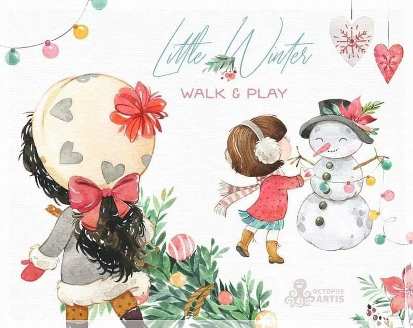 Kit Digital Little Winter Walk e Play Natal 13 1