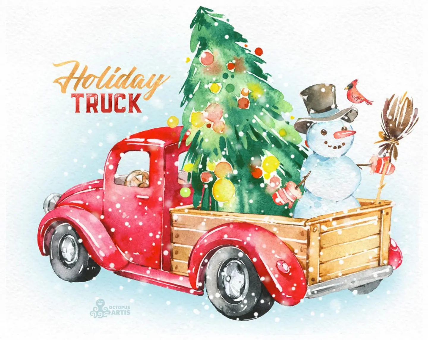 Kit Digital Holiday Truck Natal 11 1