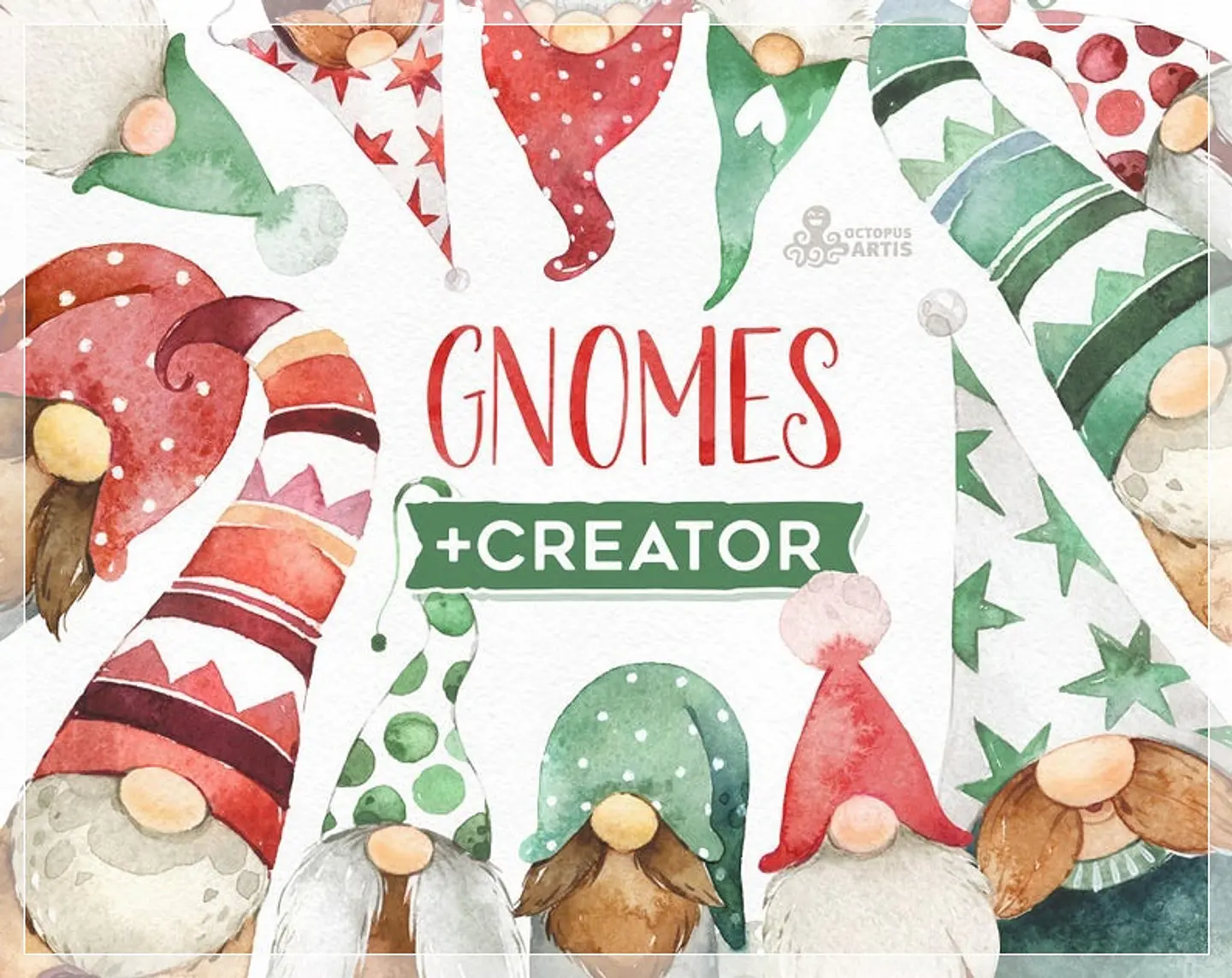 Kit Digital Gnomes Creator Natal 8 1
