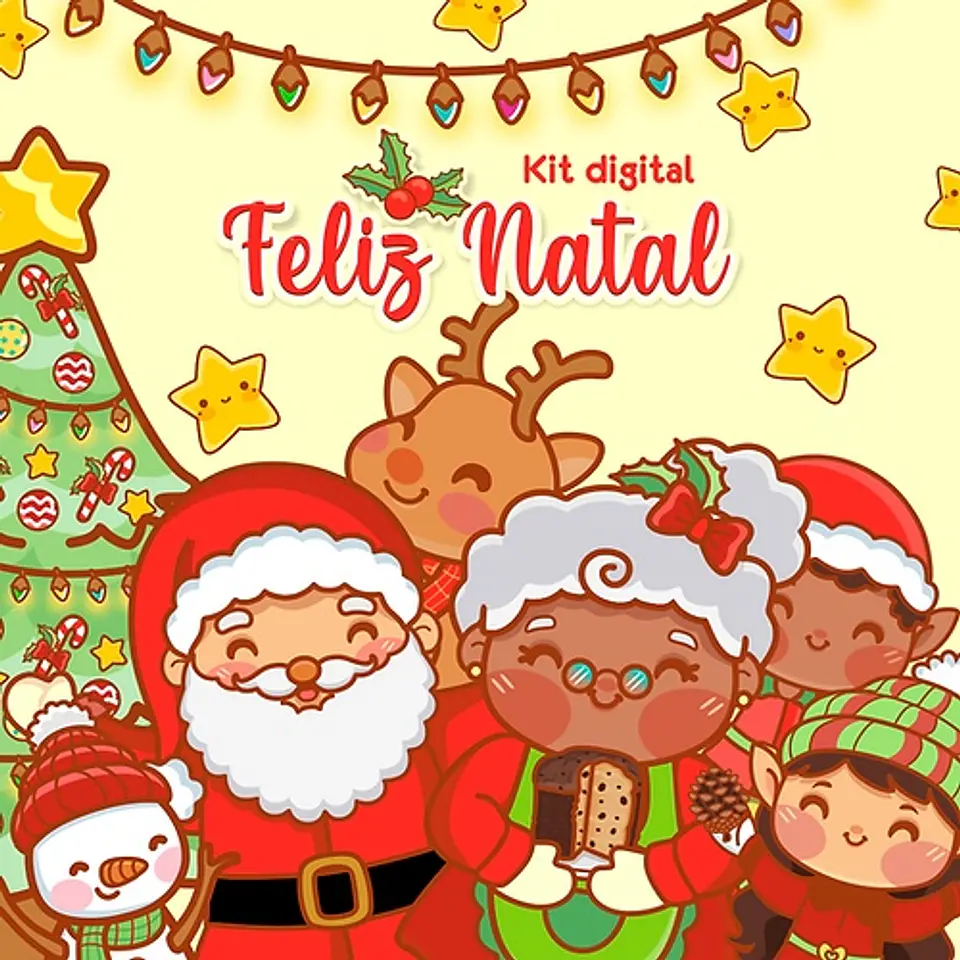 Kit Digital fofinho Natal 26 1