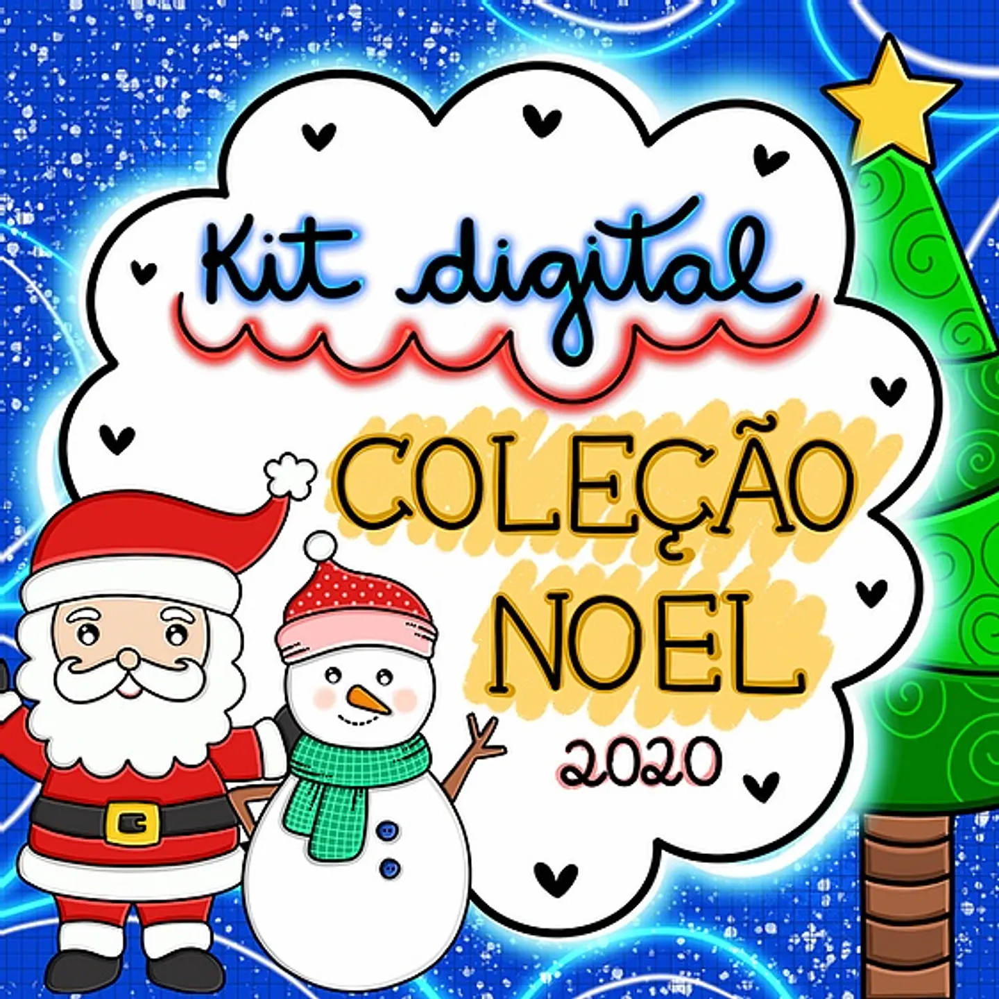 Kit Digital Coleção Noel Natal 21 1