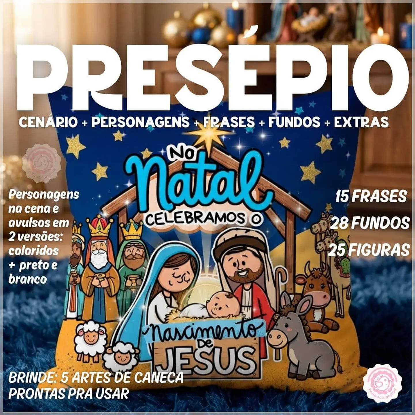 Kit Digital Presépio Natal 20 1