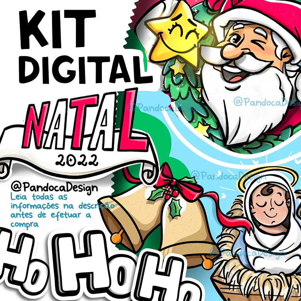 Kit Digital ho ho ho Natal 8 1