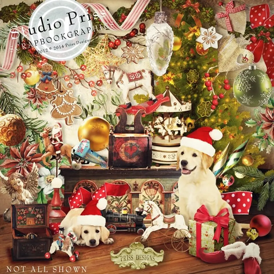 Kit Digital Christmas Eve Natal 1 1