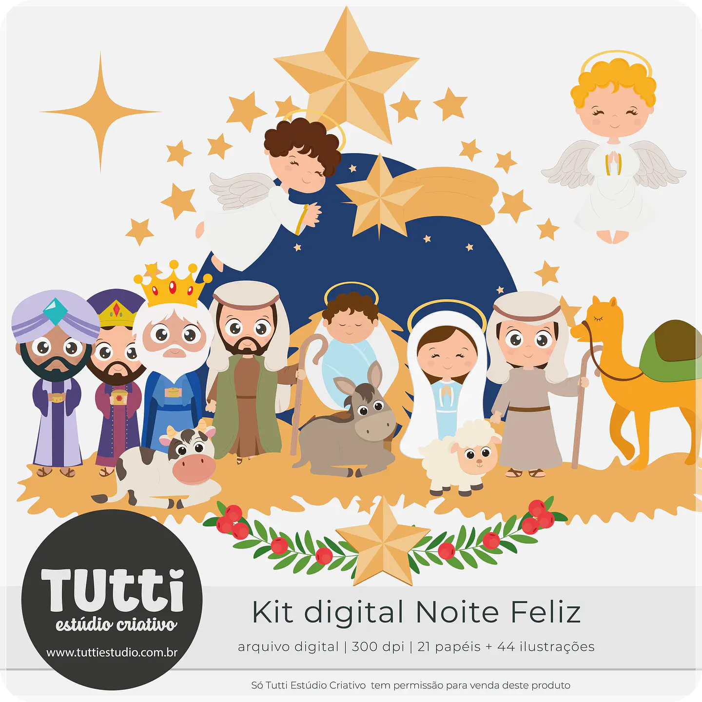 Kit Digital noitefeliz Natal 6 1