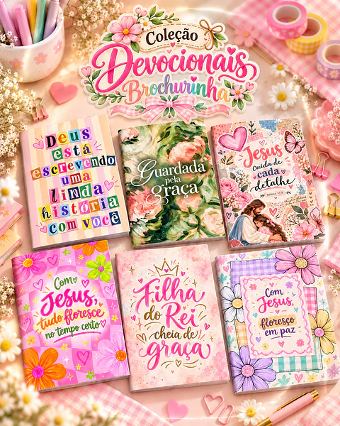 Encadernação - Devocionais Brochurinha