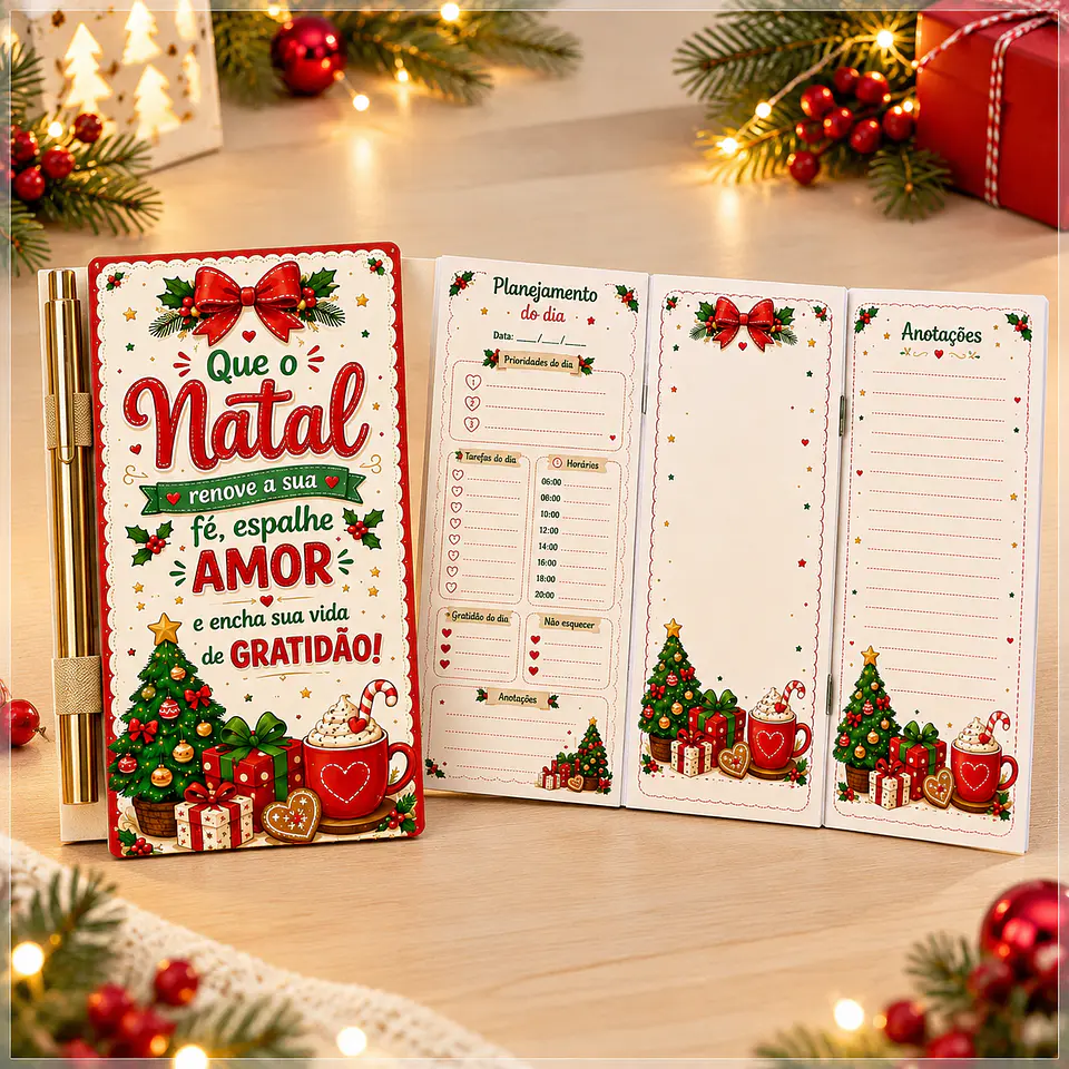 Encadernação - Bloquinho Natal 1