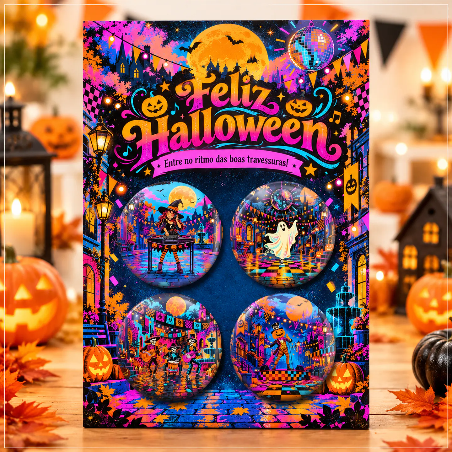 Arquivo de Corte Bottons Halloween 54 1