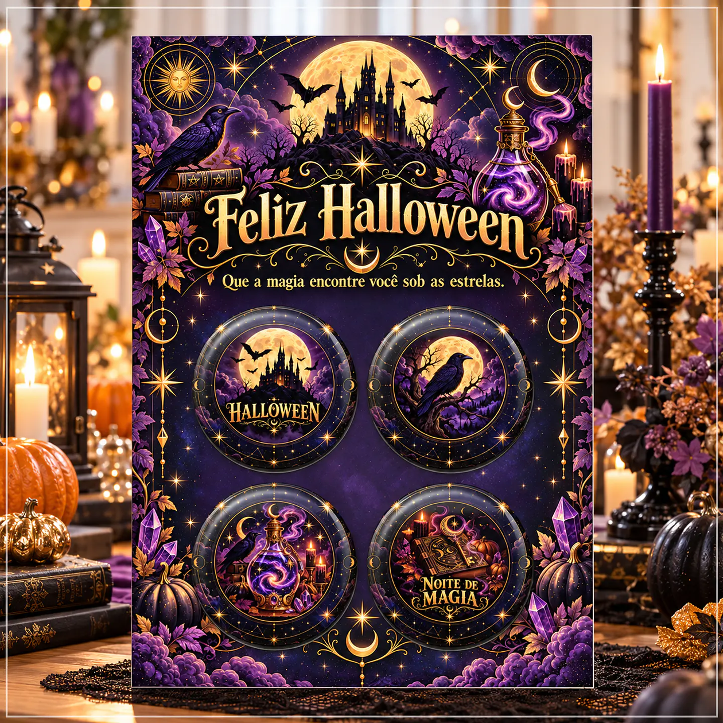Arquivo de Corte Bottons Halloween 49 1