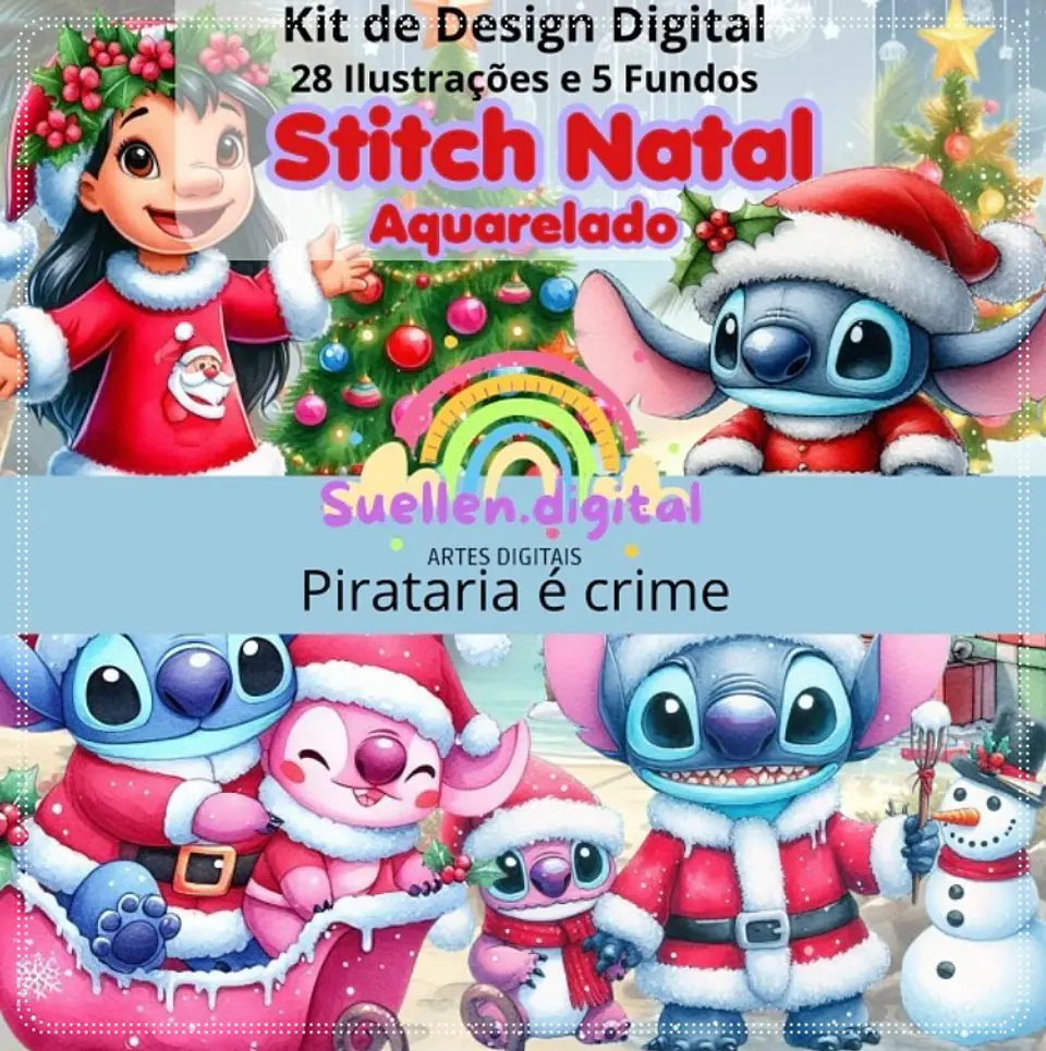 Kit Digital Stitch Natal 4 1
