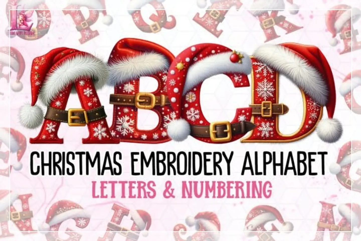 Kit Digital Christmas Embroidery Natal 53 1