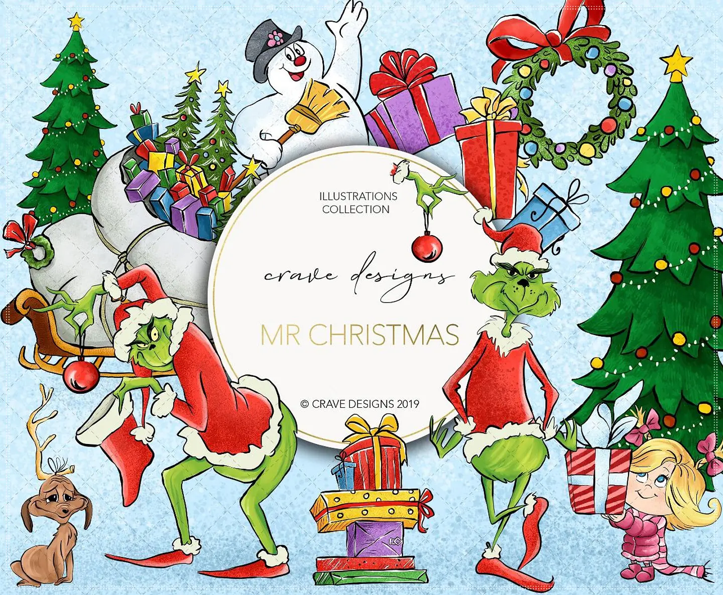 Kit Digital Mr Christmas Natal 30 1