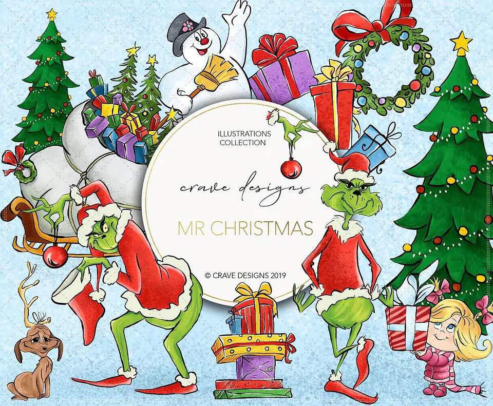 Kit Digital Mr Christmas Natal 30 1