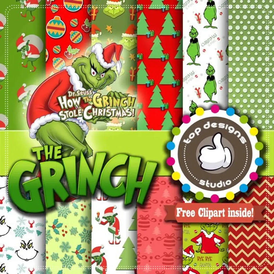 Kit Digital Grinch Natal 29 1