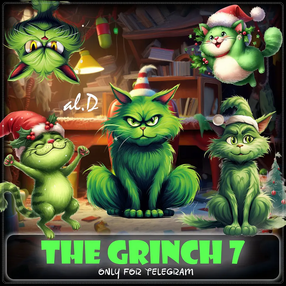 Kit Digital Grinch Natal 24 1