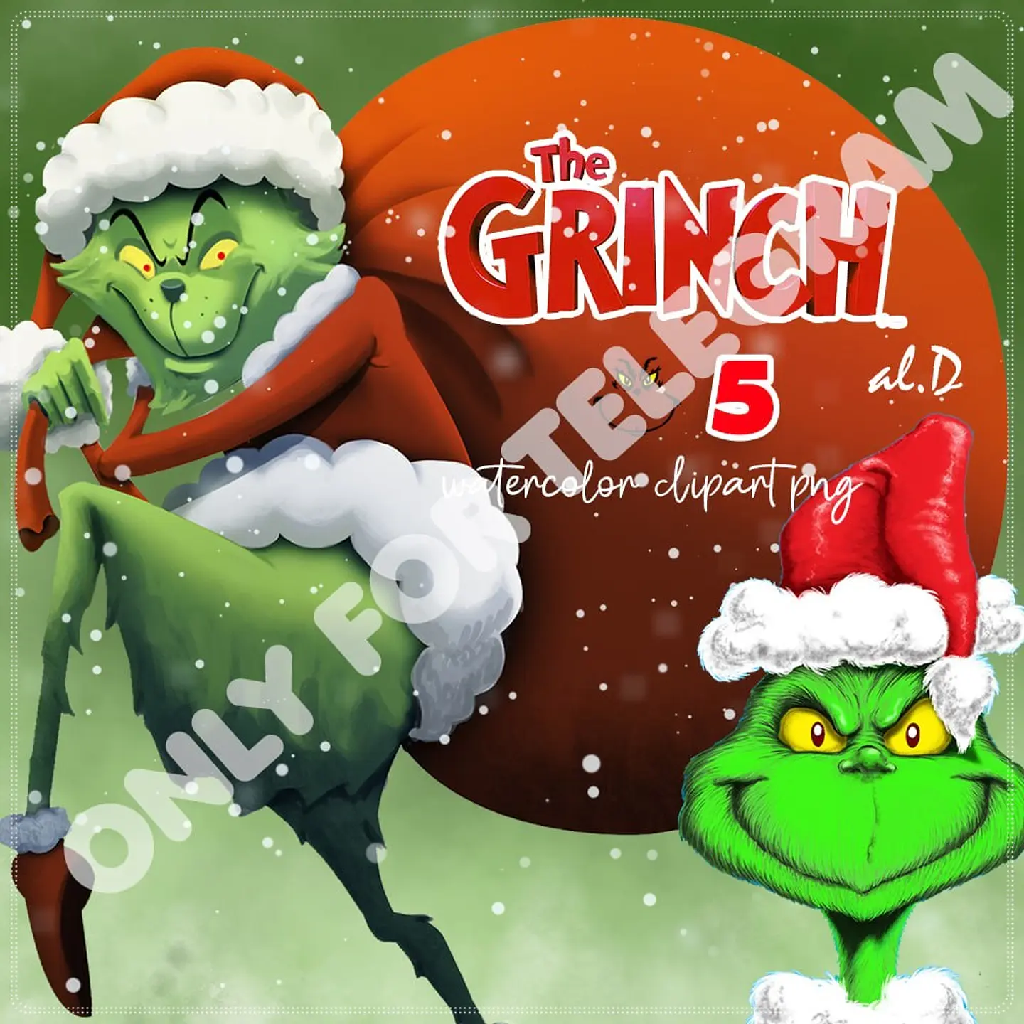 Kit Digital Grinch Natal 22 1