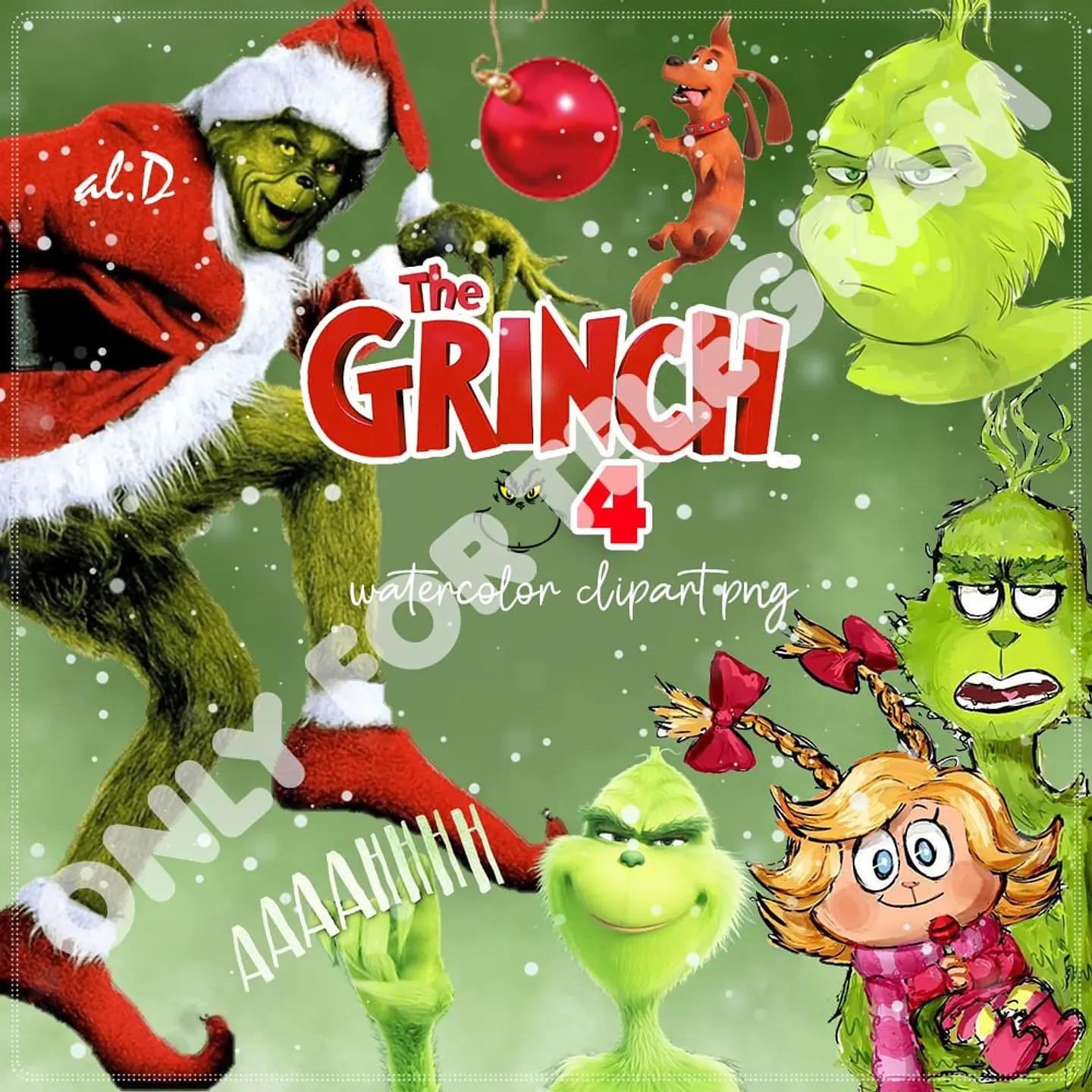 Kit Digital Grinch Natal 21 1