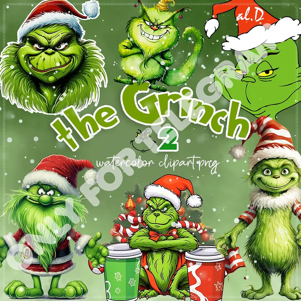 Kit Digital Grinch Natal 19 1