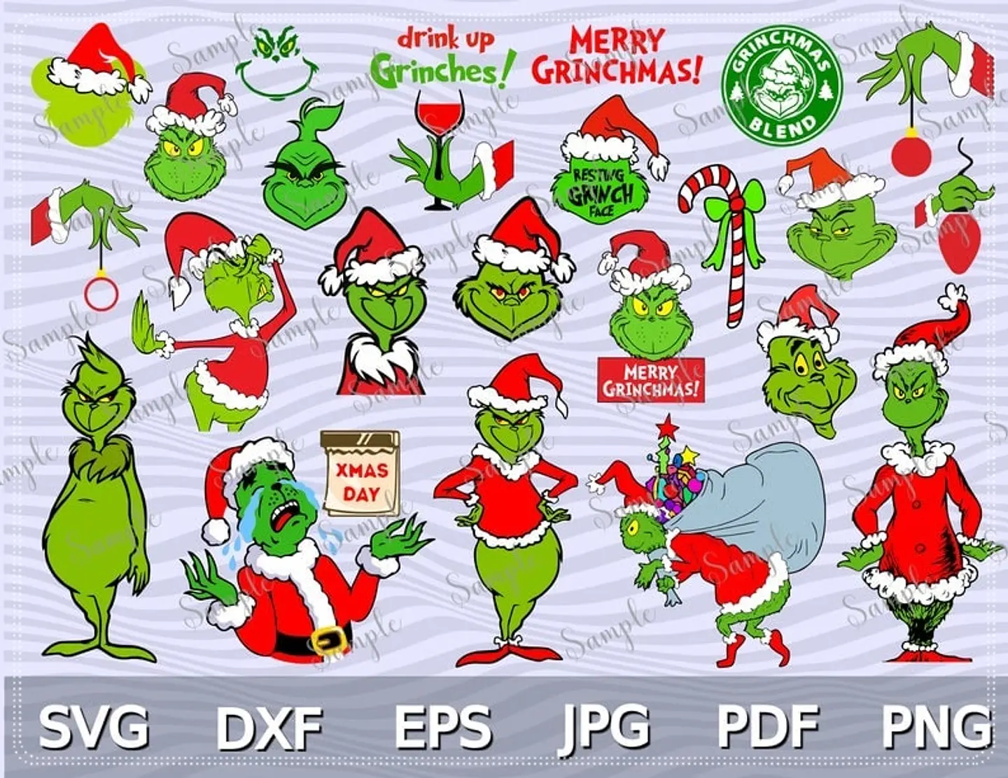 Kit Digital El Grinch Natal 17 1
