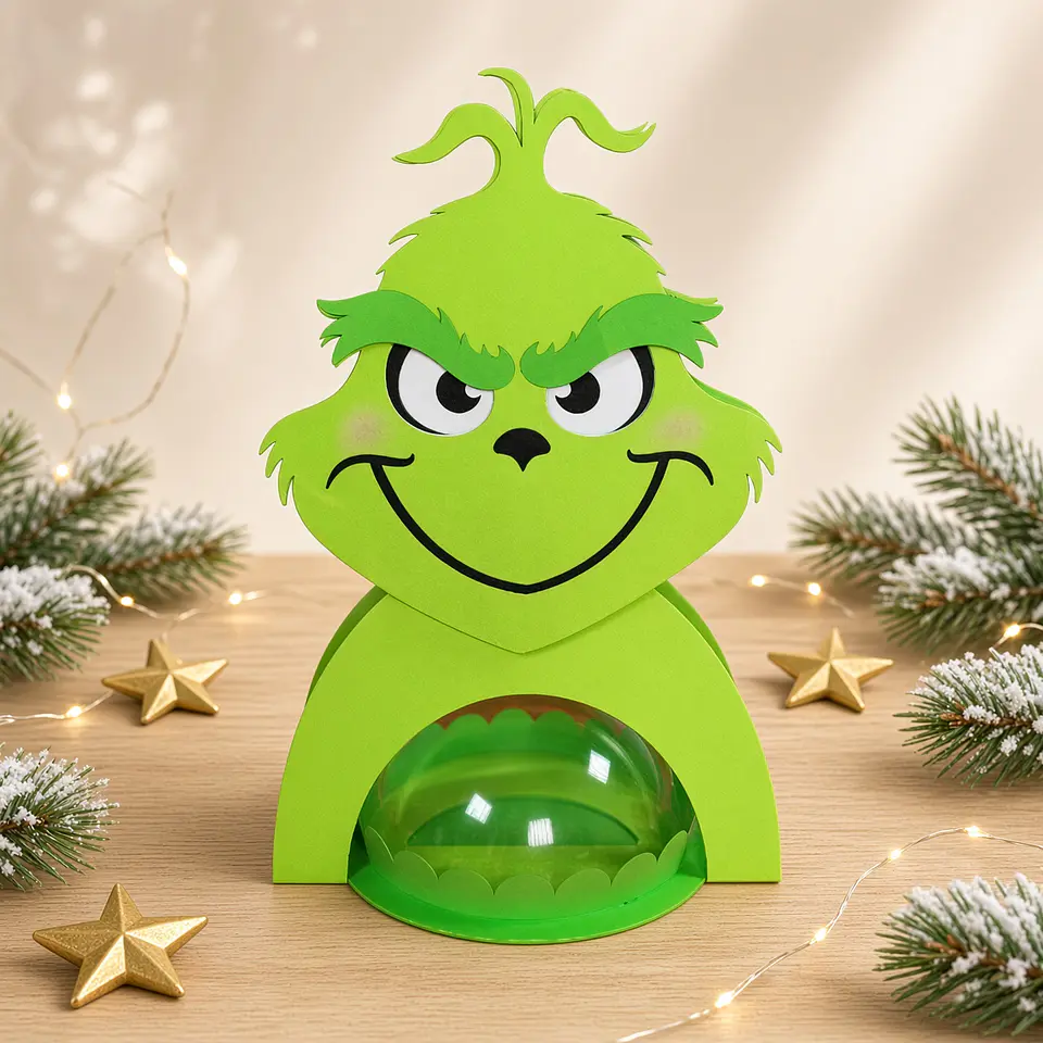 Arquivo de Corte Blister Grinch Natal 42 1
