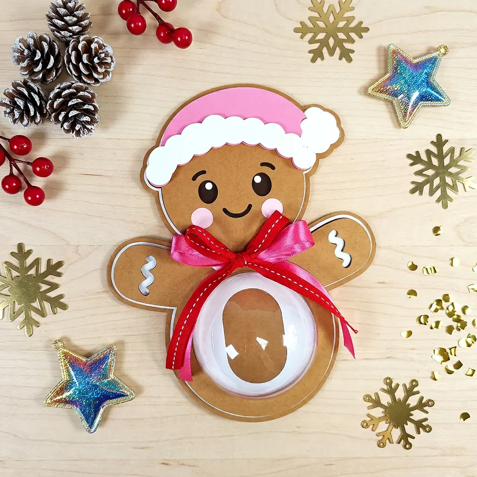 Arquivo de Corte Blister Ginger Bread Cute Natal 40 1