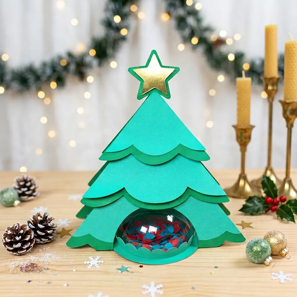 Arquivo de Corte Blister Árvore Natal 38 1