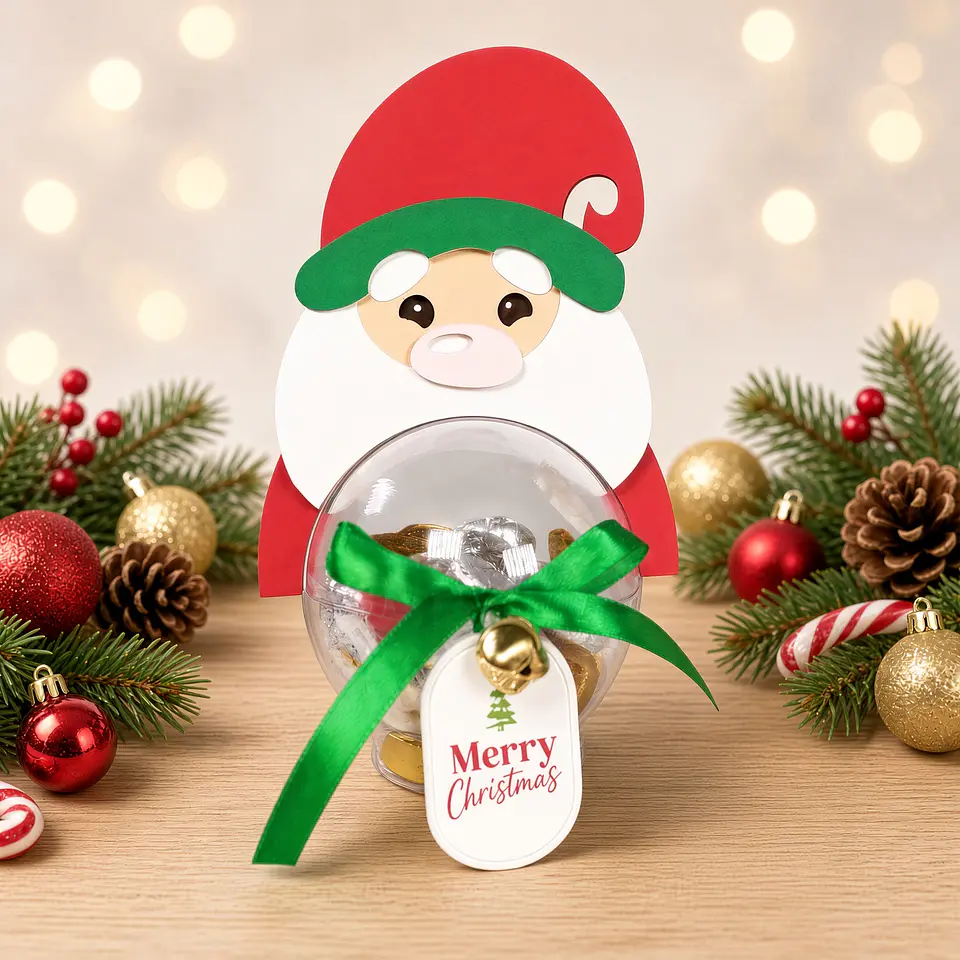 Arquivo de Corte Gnomo Blister Natalino Natal 35 1