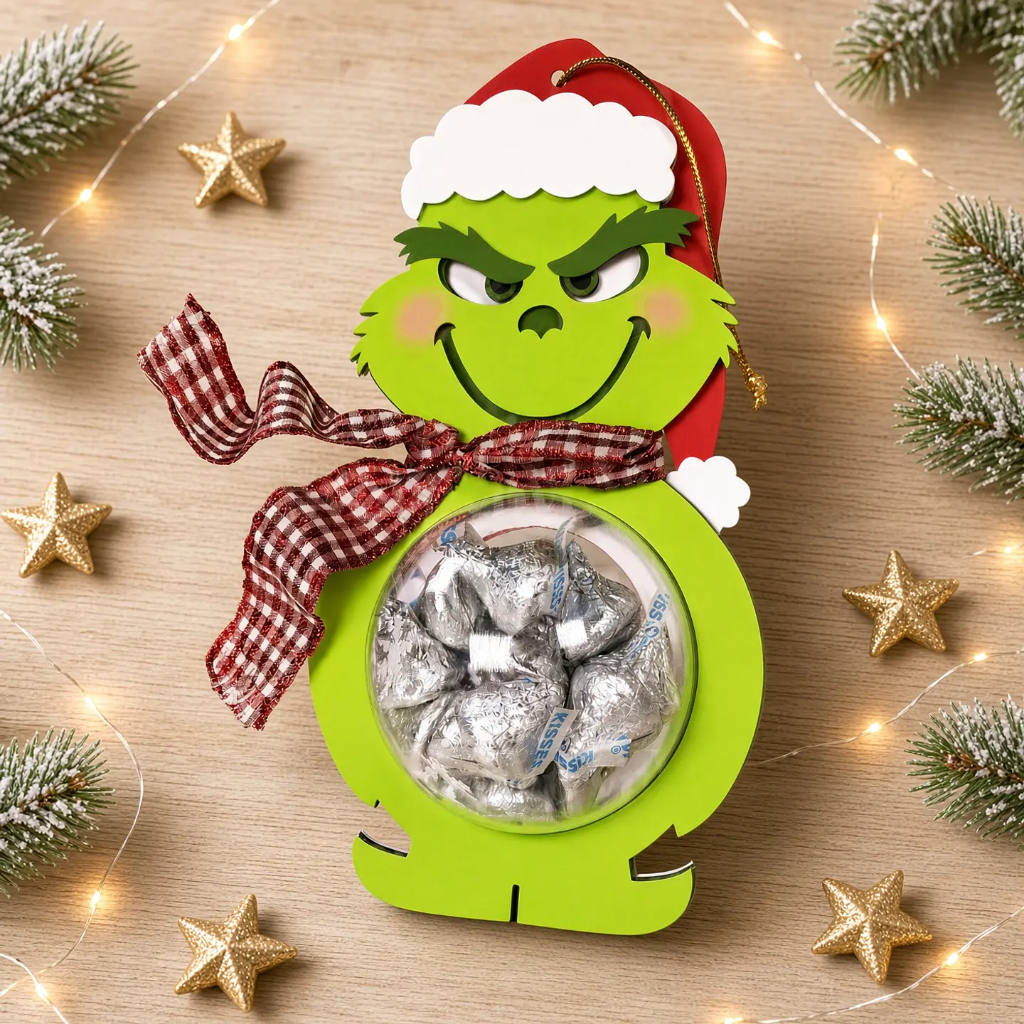 Arquivo de Corte Grinch Blister Natalino Natal 34 1