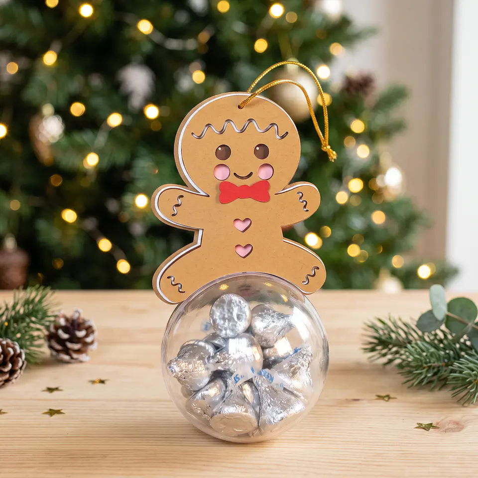 Arquivo de Corte Esferas Ginger Xmas Ball Natal 27 1