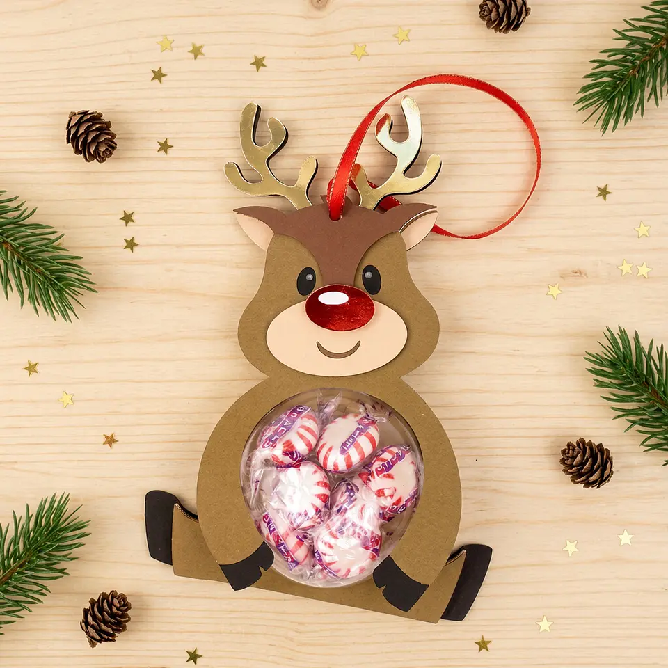 Arquivo de Corte Esferas Rudolf Ornament Natal 23 1