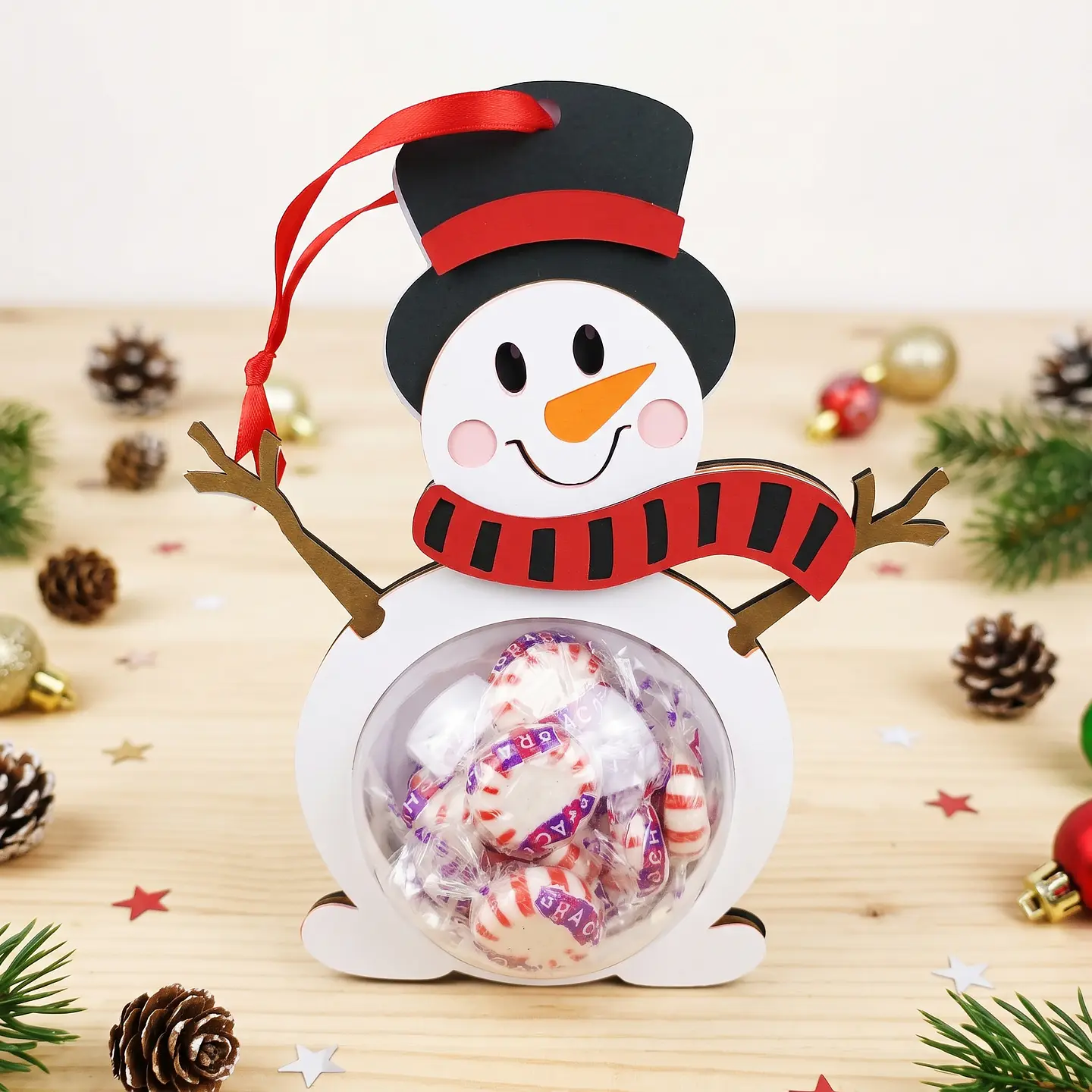 Arquivo de Corte Blister Snowman Natal 1 1