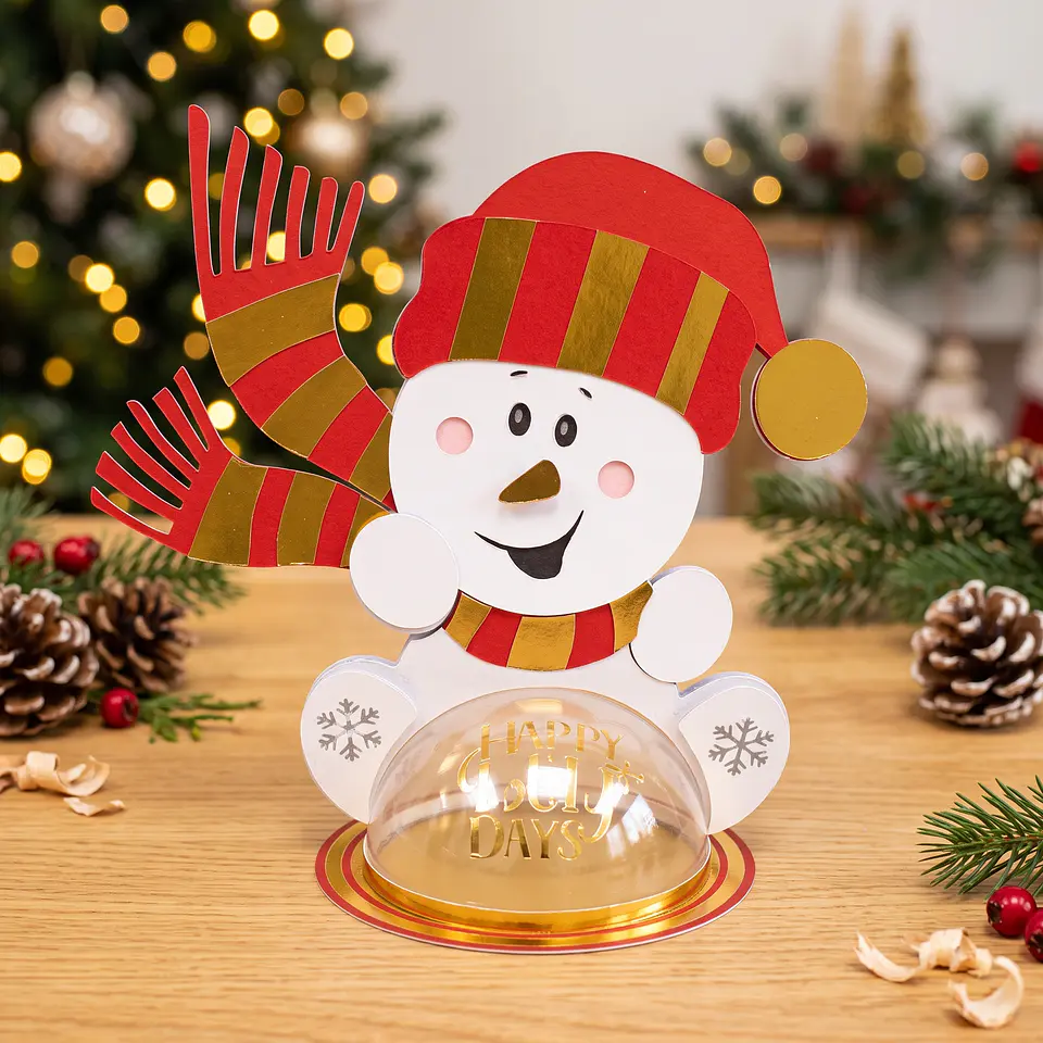 Arquivo de Corte Blister Boneca Natal 1 1