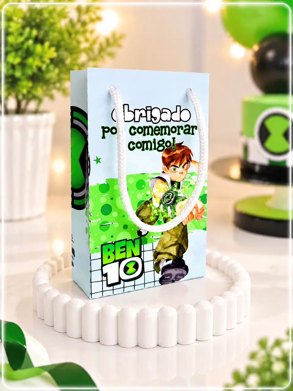 Arquivo de Corte Sacolinha Ben 10 113 1