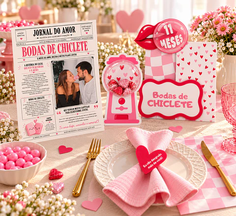 Arquivo de Corte Kit Bodas de Chiclete 14