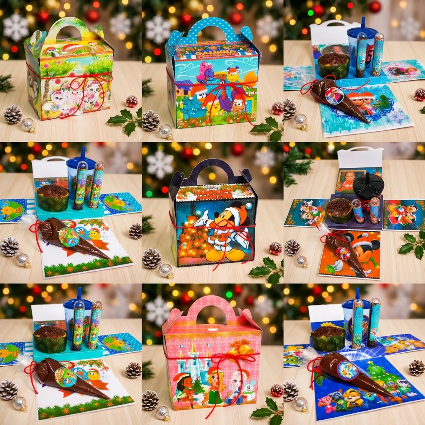 Arquivo de Corte Maletas Natalinas Temas Natal 2 1